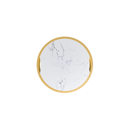 Sphere Marmorplatte Messing